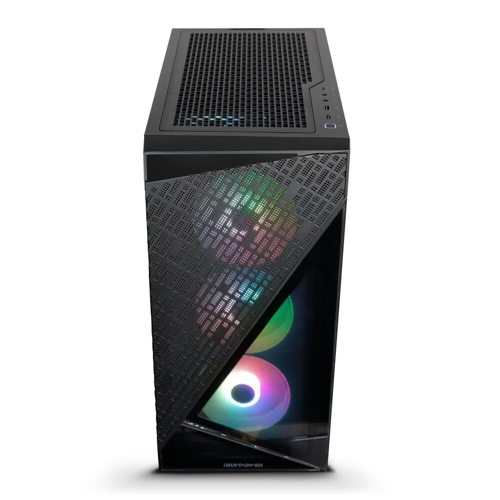 iBUYPOWER Slate Mesh Gaming PC Desktop - AMD Ryzen 5 8400F, AMD Radeon RX 7600 8GB, 16GB DDR5 Non-RGB RAM, 1TB NVMe SSD_SMA5R7601, , large