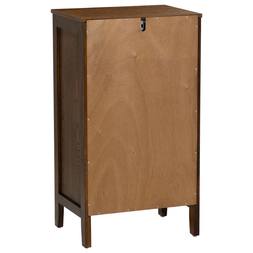 Linon Home Decor Fetti Small Cabinet in Brown, , large