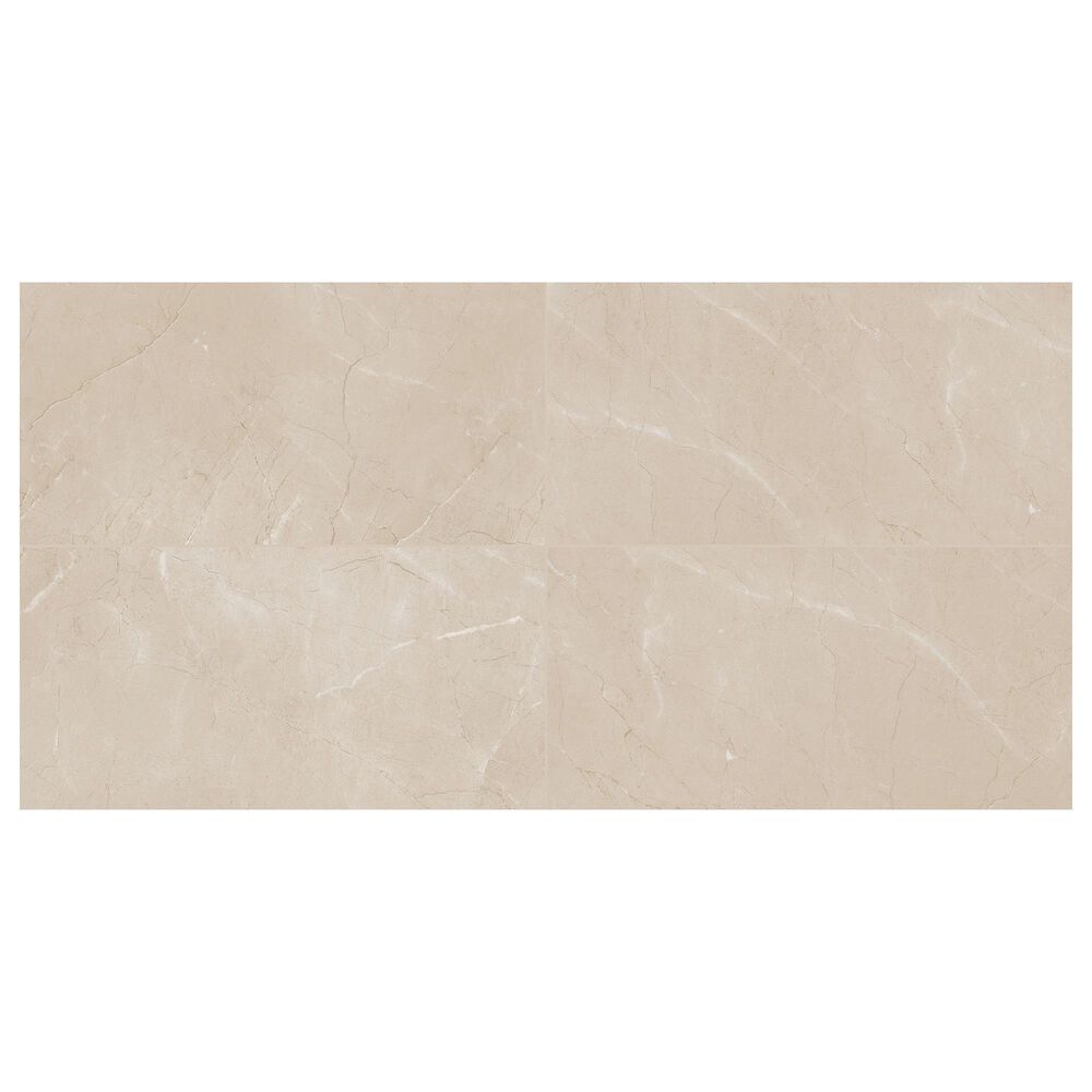 Dal-Tile Perpetuo Elegant Beige 12&quot; x 24&quot; Matte Porcelain Floor Tile, , large