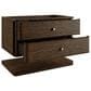 James Martin Allamari 36" Single Bathroom Vanity in Sable with 3 cm White Zeus Silestone Top and Rectangular Sink, , large