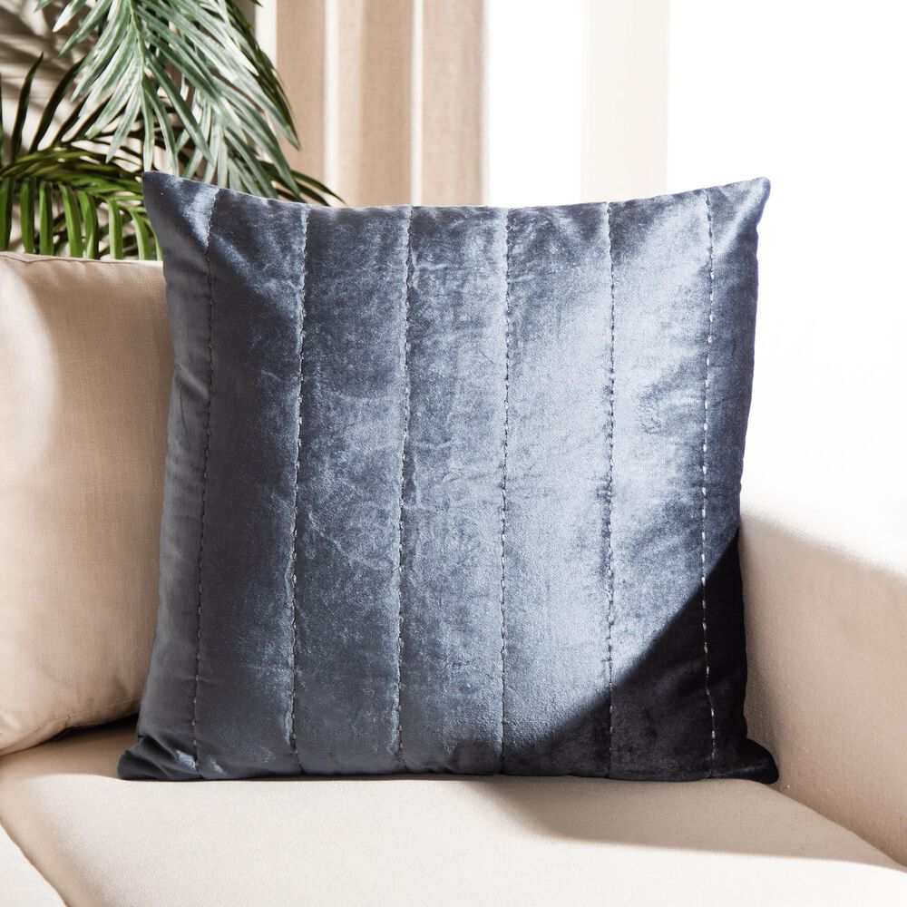 Safavieh Gressa 18" Pillow in Gray, , large