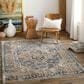 Surya Aspendos APS-2323 7"10" x 10"2" Teal, Mustard, Black, Medium Gray, Charcoal and Light Beige Area Rug, , large