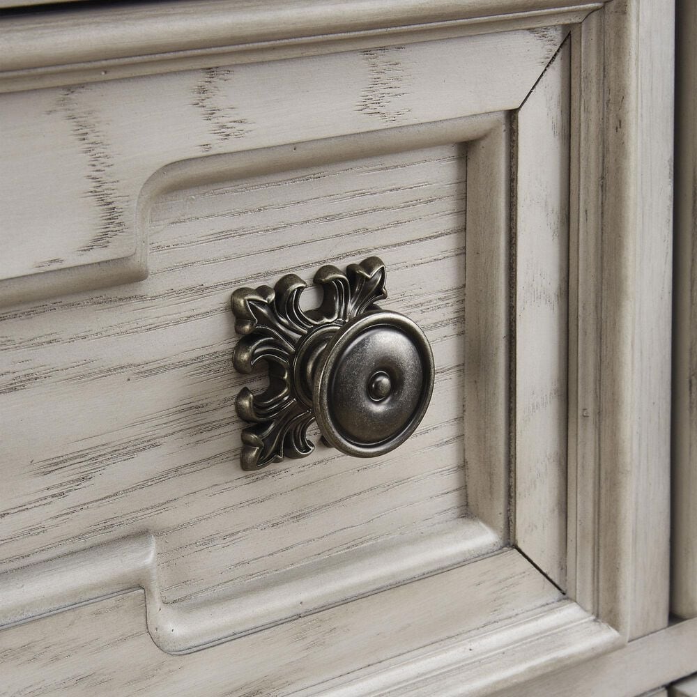 Millenium Bruchandi 5-Piece Queen Panel Bedroom Set in Antique White, , large