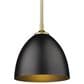 Golden Lighting Zoey 1-Light Small Pendant in Olympic Gold, , large