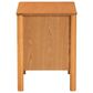 Baxton Studio Jenn 2-Drawer Nightstand in Golden Brown, , large