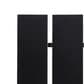Hearth and Haven Zuma Outdoor Foldable Adirondack Chair in Black, , large
