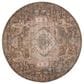 Amer Rugs Eternal 6"7" Round Taupe Area Rug, , large