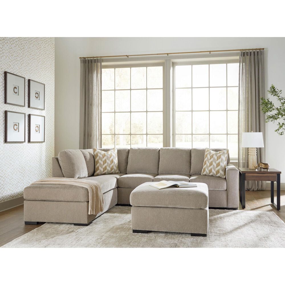 Ashley Bridgepoint 2-Piece Left Facing Sectional with Chaise in Stone, , large