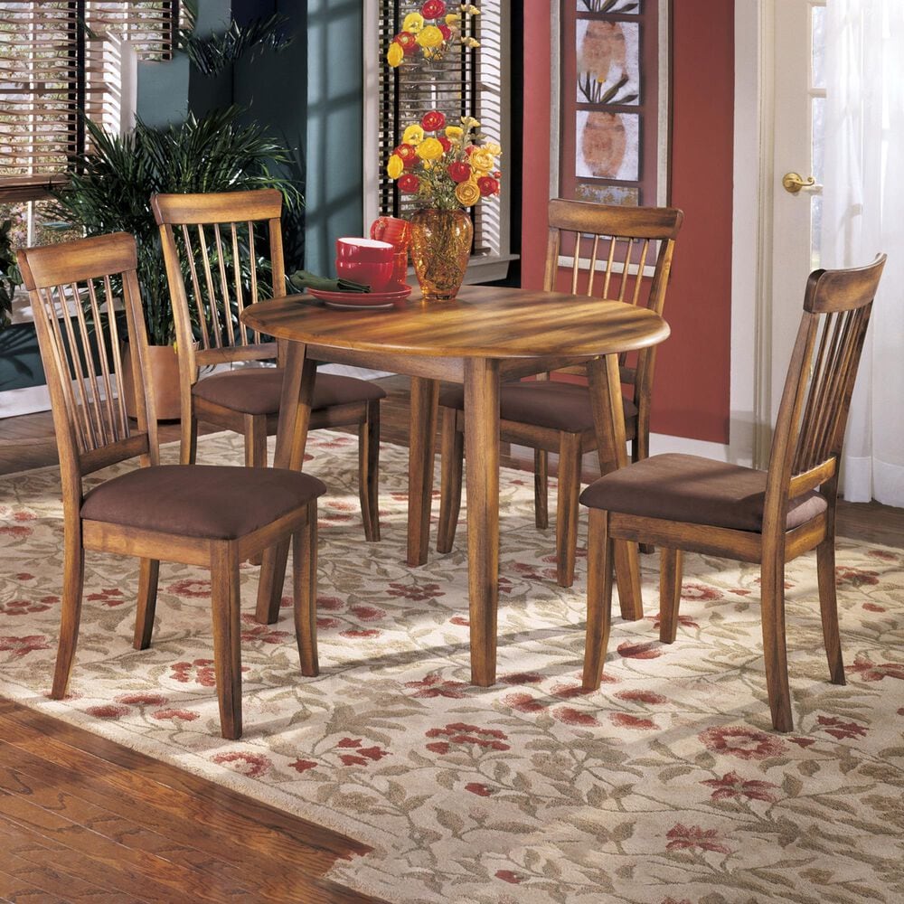 Ashley Berringer 3-Piece Dining Set in Rustic Brown, , large