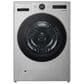 LG 5 Cu. Ft. Front Load Washer and 7.4 Cu. Ft. Smart Front Load Electric Dryer Laundry Pair in Graphite Steel, , large