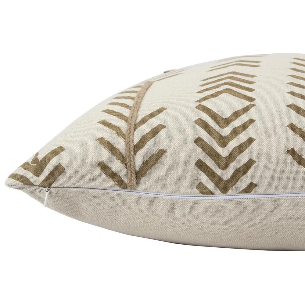 Rizzy Home Donny Osmond 20&quot; x 20&quot; Down Pillow in Gold, , large
