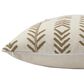 Rizzy Home Donny Osmond 20" x 20" Down Pillow in Gold, , large