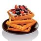 Krups Belgian 4-Slice Waffle Maker in Stainless Steel and Black, , large
