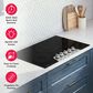 Frigidaire Gallery 30" Electric Cooktop with 5 Element in Black Stainless Steel, , large