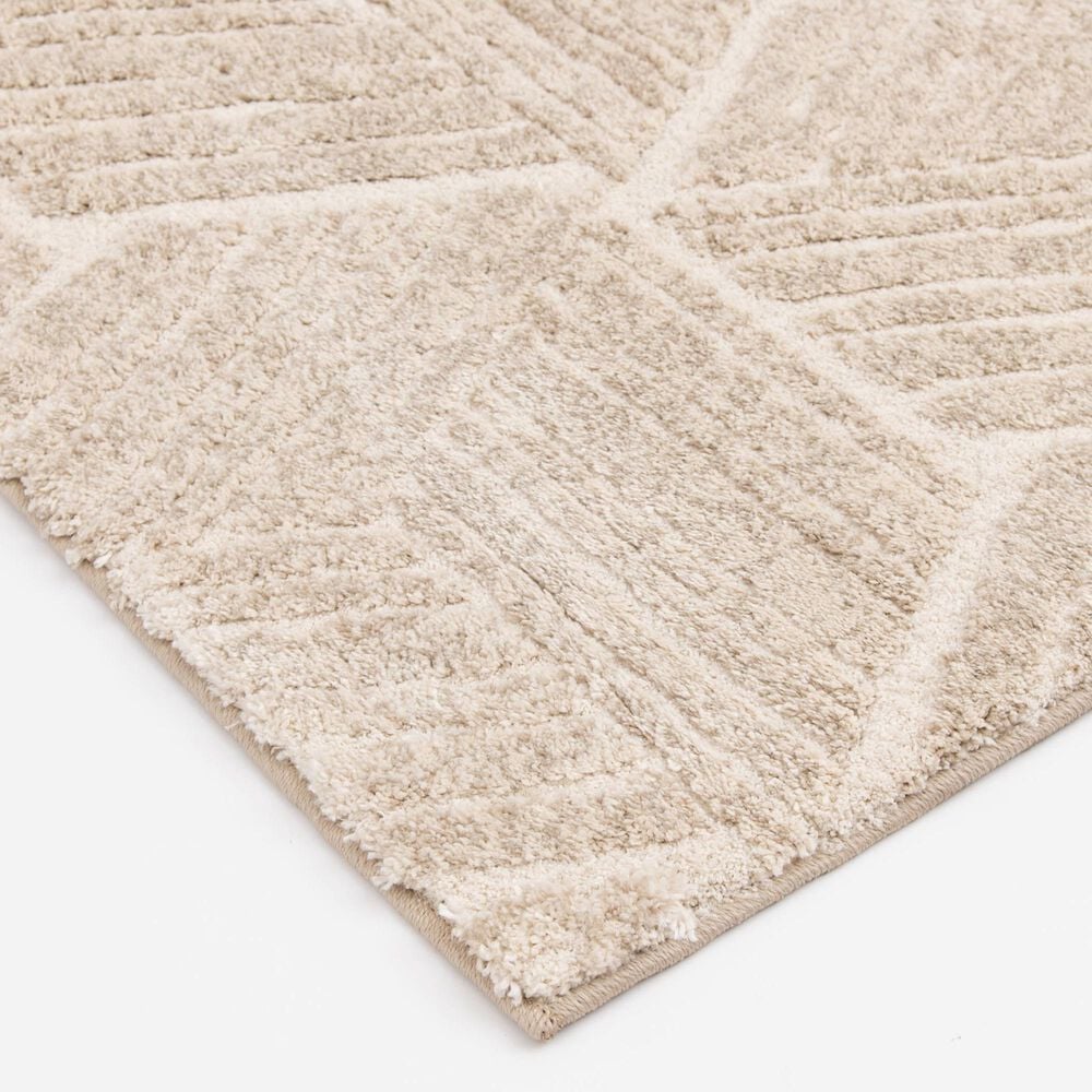 Central Oriental Stonington Kylan Tan 7&#39;10&quot; x 9&#39;10&quot; Area Rug, , large