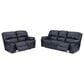 Ashley Leesworth 2-Piece Power Reclining Living Room Set in Ocean, , large