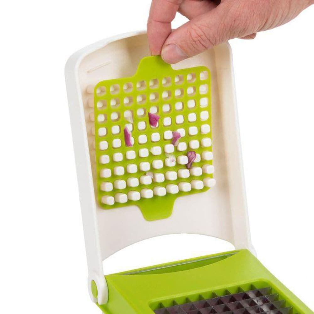 Progressive Compact Veggie Chopper in Green and White, , large