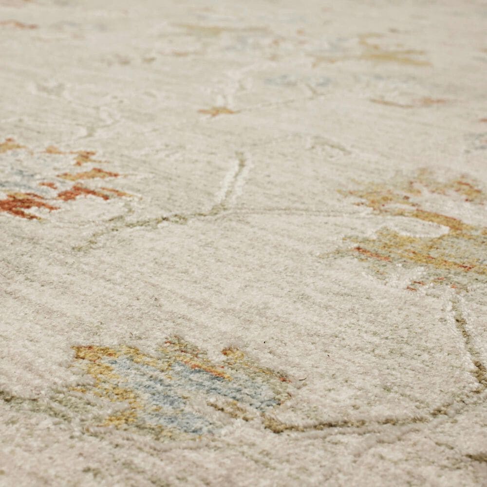 Karastan Adalia Iznik  2&#39;7&quot; x 7&#39;3&quot; Cream Runner, , large