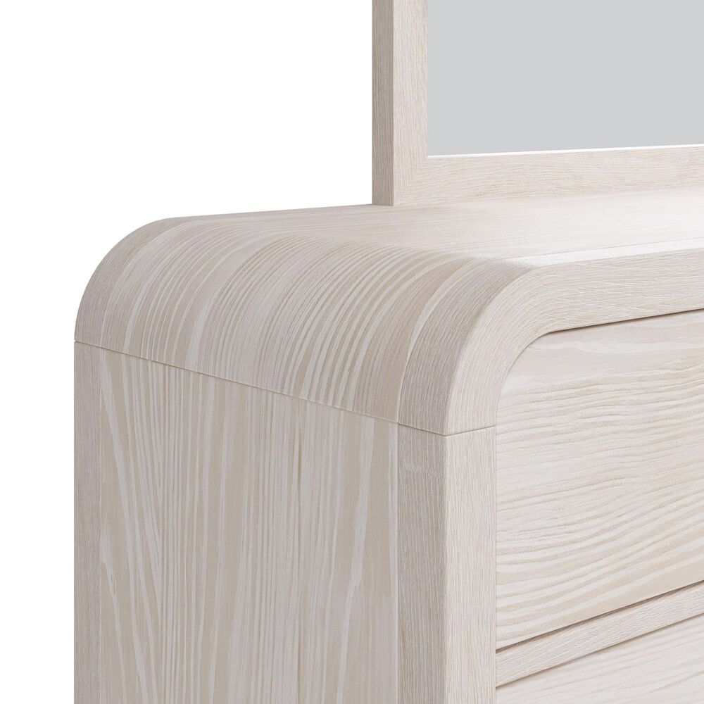 Urban Home Drake Dresser and Mirror in Sugar Finish, , large