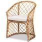 Baxton Studio Orchard Arm Chair in Natural Brown, , large