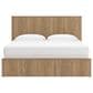 Ashley Gramburg King Panel Bed in Warm Brown, , large
