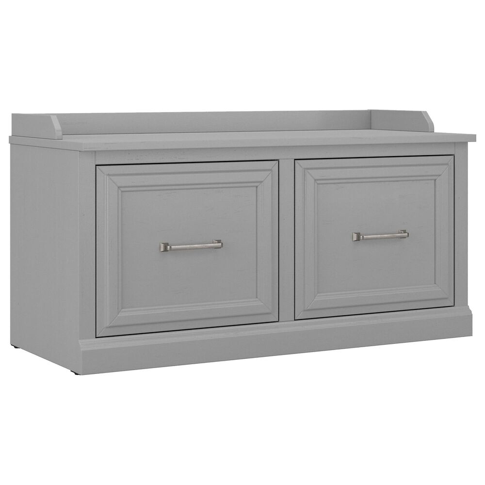 Bush Woodland Hall Tree with Storage Bench in Cape Cod Gray Nebraska