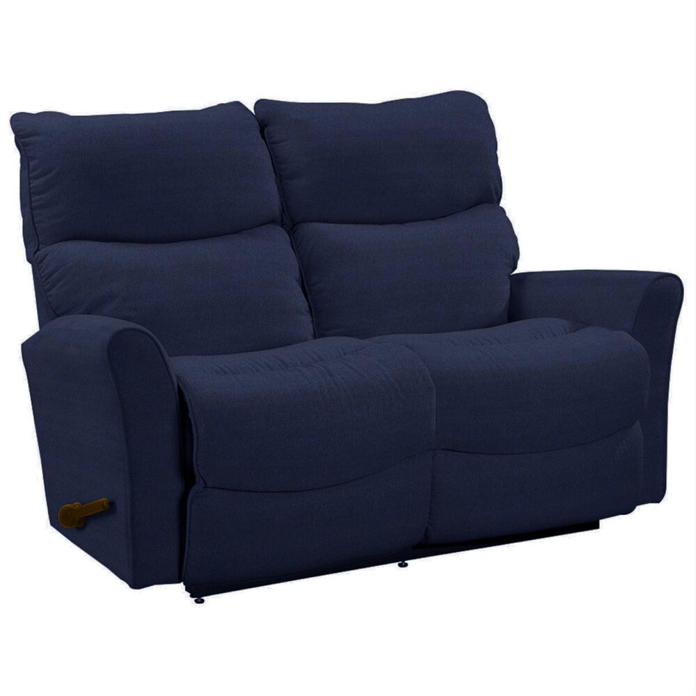 La-Z-Boy Rowan Full Reclining Loveseat in Navy, , large