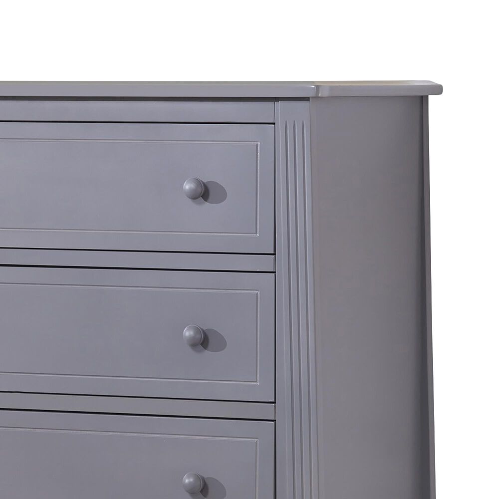Sorelle Berkley 4-Drawer Chest in Gray, , large