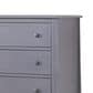 Sorelle Berkley 4-Drawer Chest in Gray, , large