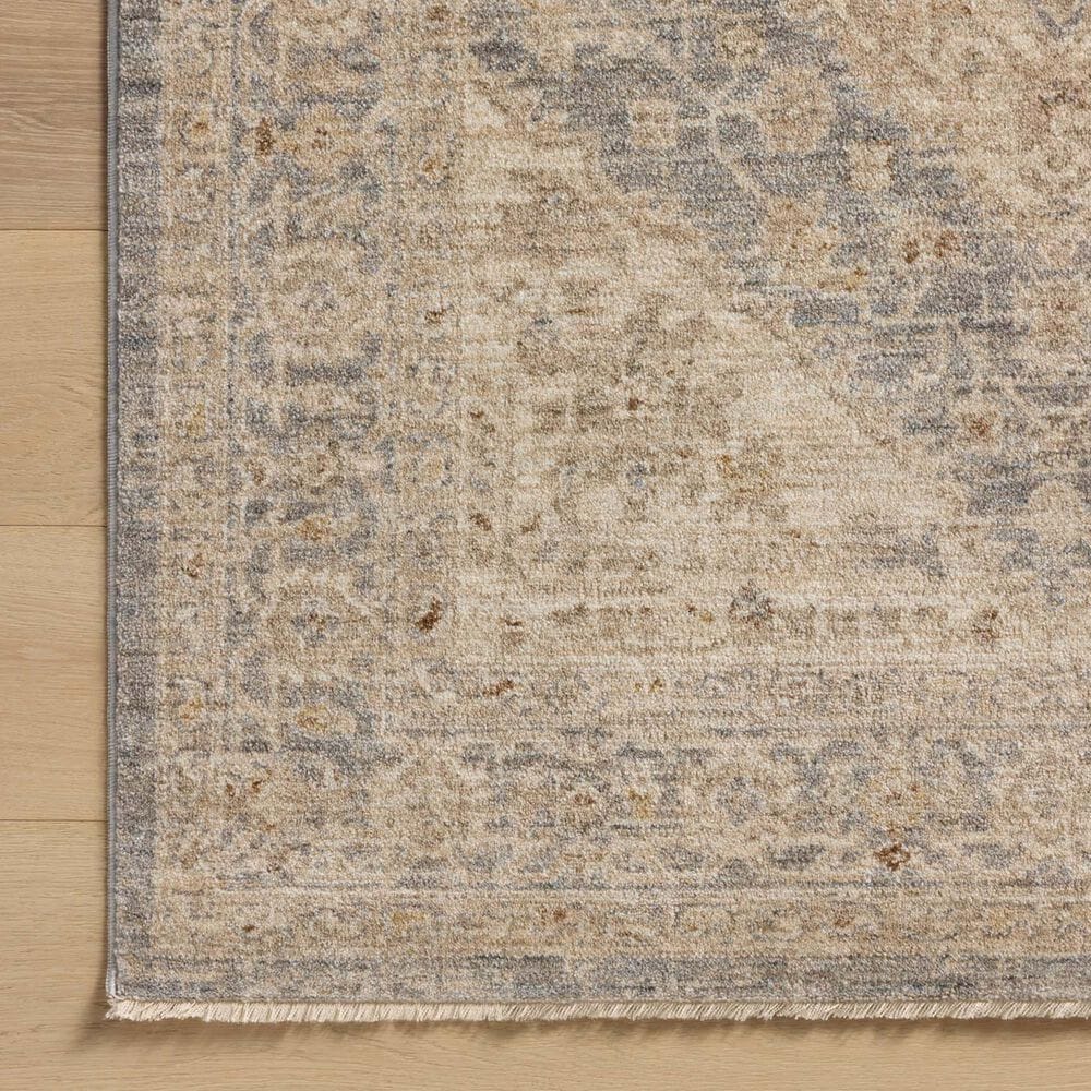 Magnolia Home Junie 5&#39;3&quot; x 7&#39;6&quot; Denim and Natural Area Rug, , large