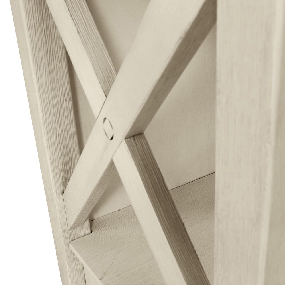Ashley Bolanburg 3-Shelf Display Cabinet in Antique White, , large