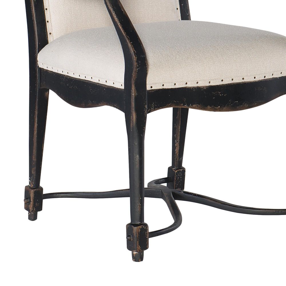 Hooker Furniture Ciao Bella Arm Chair in Black &#40;Set of 2&#41;, , large