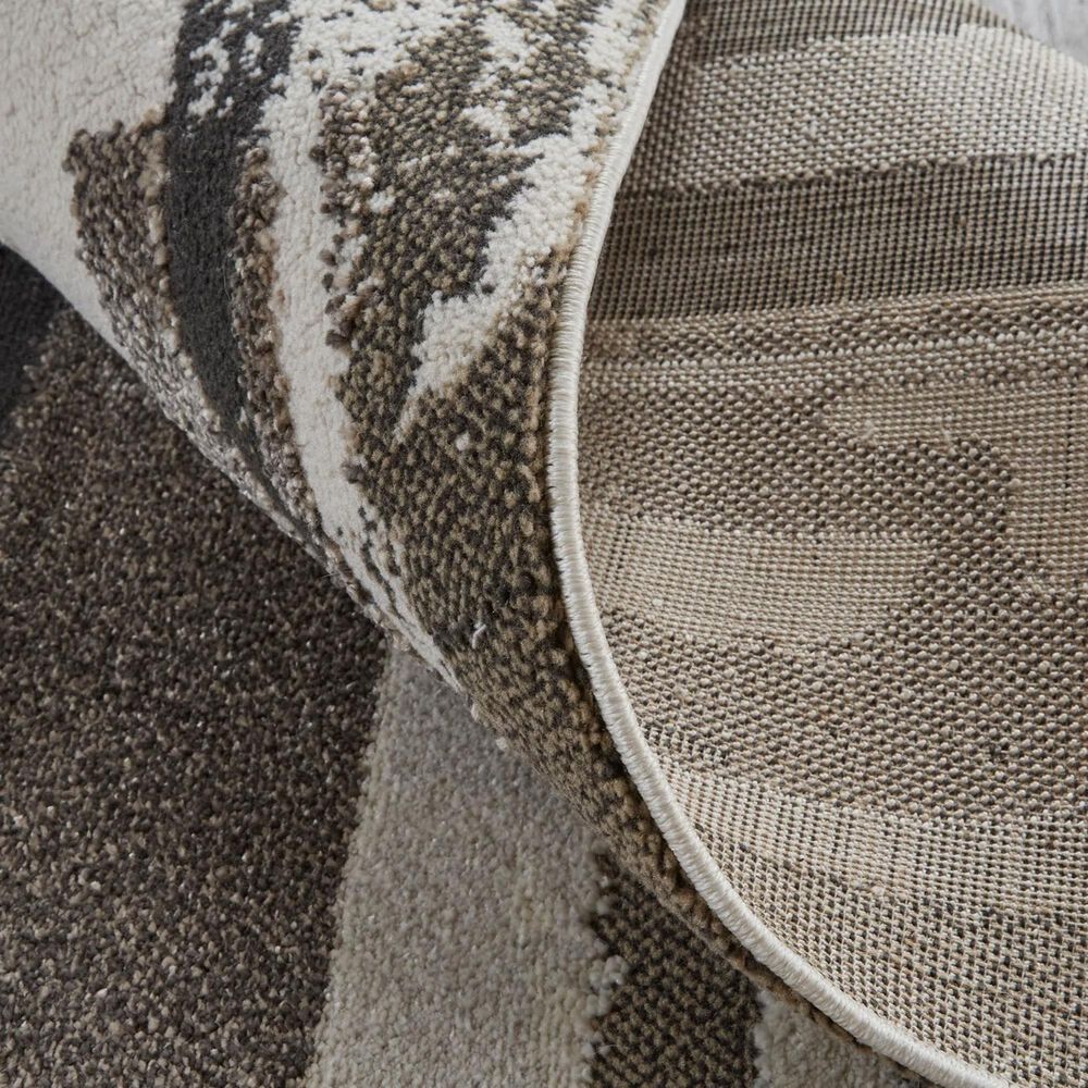 Feizy Vancouver 12&#39; x 15&#39; Brown Area Rug, , large