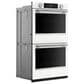KitchenAid 30" Smart Double Wall Oven with Assisted Cook Cycles in White, , large