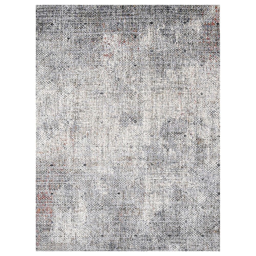 Amer Rugs Vermont VRM-4 7"10" x 9"10" Gray Area Rug, , large