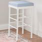 Linon Home Decor Dehart Bar Stool in White, , large