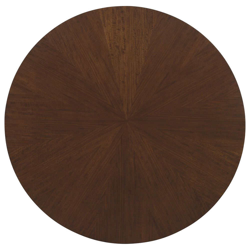 HOOKER Archives 5-Piece Round Dining Set in Classic Walnut, , large