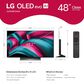 LG 48" Class C5 Series 4K OLED evo AI - Smart TV with 3.1.1 Channel Soundbar System in Black, , large