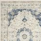 Safavieh Evoke EVK220C 2"2" x 21" Ivory and Blue Runner, , large
