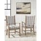 Ashley Ridgester Arm Chair in Light Brown, , large