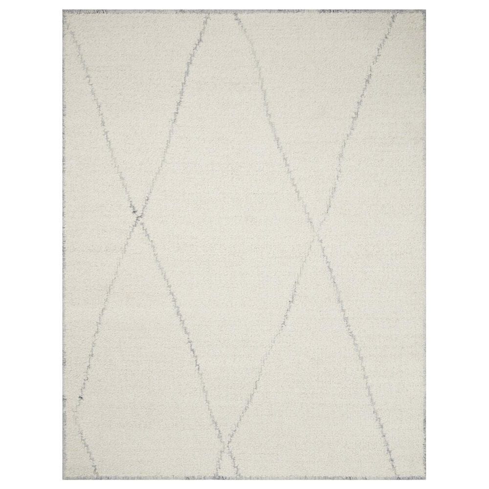 Loloi Wylder 13" x 17" Ivory and Sky Area Rug, , large