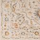 Surya Reina Light Gray, Medium Gray, Cream, Light Brown, Denim, Rust, Mustard and Olive 2"7" x 7"3" Runner, , large