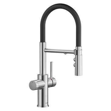 Blanco Catris Flexo Filter Semi-Pro 1.5 GPM Kitchen Faucet - PVD Steel, , large
