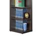 Pacific Landing Corner Bookcase in Cappuccino with Open Side, , large