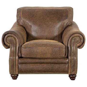 Softline Leather Chair in Vintage Tobacco, , large