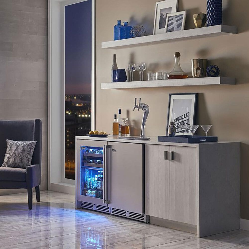Perlick 5.2 Cu. Ft. Indoor Signature Series Beverage Dispenser with Left Hinge and Single Tap in Panel Ready, , large