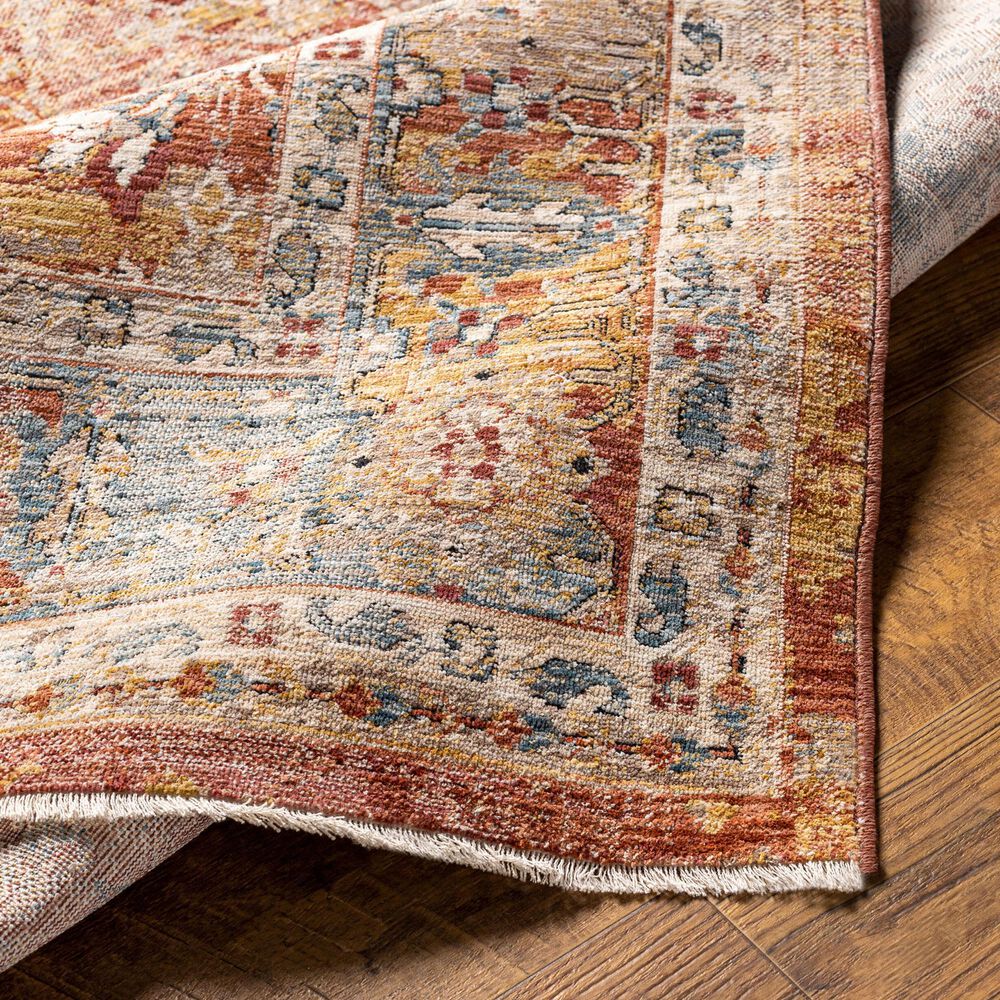 Surya Aspendos 12&#39; x 15&#39; Rust, Burgandy, Dusty Pink, Blue, Mustard, Taupe, Gray, Black and Cream Area Rug, , large