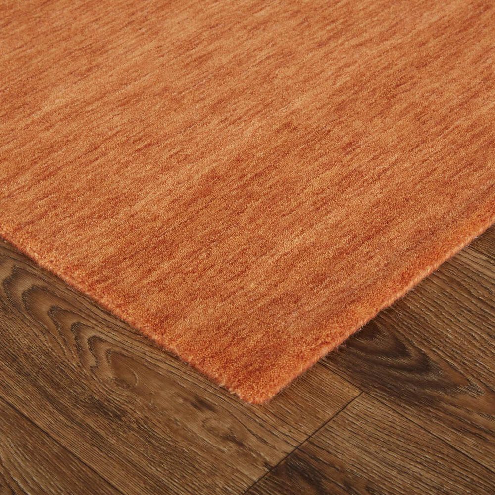 Feizy Luna 3&#39;6&quot; x 5&#39;6&quot; Orange Area Rug, , large