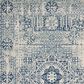 Safavieh Evoke EVK260C-3 3" x 5" Ivory/Blue Area Rug, , large