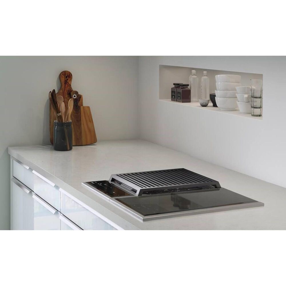 Wolf 15&quot; Transitional Induction Cooktop in Black and Stainless Steel, , large